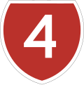 State Highway 4 marker