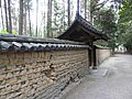 鑑真和上御廟の土塀と門