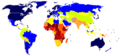 Colour-blind Compliant map (for red-green color vision problems)