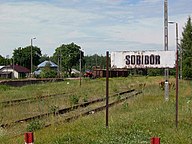 Sobibór railway yard