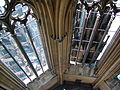 Deutsch: Blick aus dem Turm nach unten English: View from inside the tower looking down