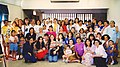 Image 36Church members exhibiting assorted fashion trends. Amman, 1998. (from 1990s in fashion)