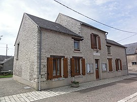 The town hall in Boisseaux