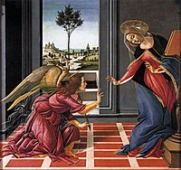 Cestello Annunciation by Botticelli, 1490