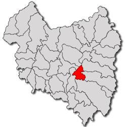 Brateș – Mappa