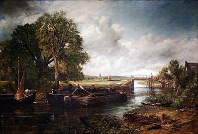 View on the Stour near Dedham (1822)