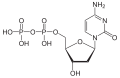Deutsch: Struktur von Desoxycytidindiphosphat English: Structure of Deoxycytidine diphosphate