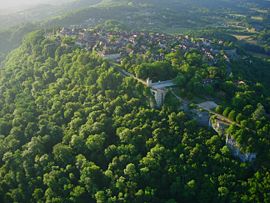 Aerial view of Domme