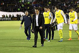 Guillermo Barros Schelotto, Sara y Bentancur.jpg