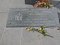 Plaquette ter gedachtenis aan omgekomen Duitse krijgsgevangenen