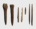 Tools made by Kunda Culture from the 9th millennium BC
