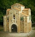 San Miguel de Lillo, Oviedo, Spain. Towards 850