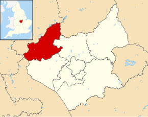 Poziția localității North West Leicestershire