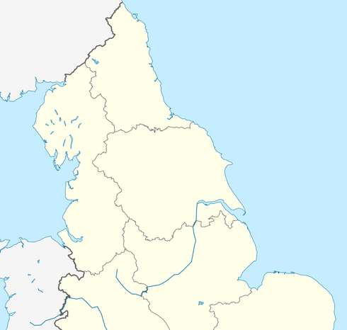 2012–13 Northern Premier League is located in Northern England