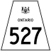 Highway 527 marker