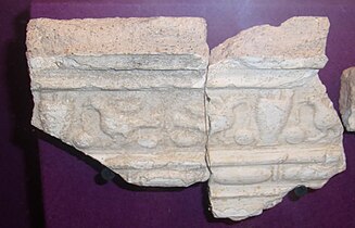 Stucco fragment from Fishbourne