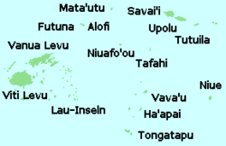 图伊汤加帝国的势力范围