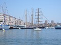 Toulon'da büyük yelkenli gemiler
