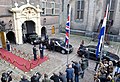 Minister-president Rutte ontvangt de Britse vice-minister-president Clegg op het Binnenhof