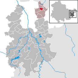 Läget för kommunen Bethenhausen i Landkreis Greiz