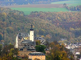 Le château-haut de Greiz