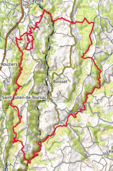 Carte topographique