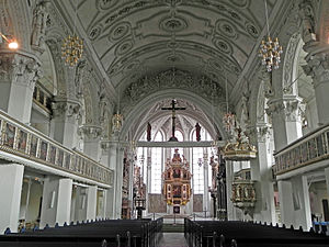 Interieur Maria- of stadskerk