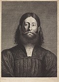 Portrait de Giorgione by Cornelis van Dalen