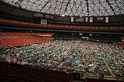 Flüchtlinge des Hurrikans Katrina am 2. September 2005 im Astrodome