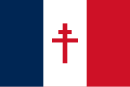 II. Dünya Savaşı sırasında, Hür Fransız Güçleri'nin kullandığı bayrak.