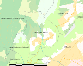 Poziția localității Saint-Pancrasse