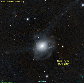 Image illustrative de l’article NGC 7252