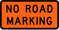 (TW-2.8) No Road Markings