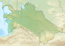 Mappa di localizzazione: Turkmenistan