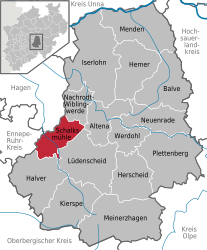 Schalksmühle – Mappa