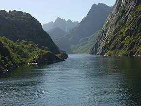 Trollfjorden in North Norway