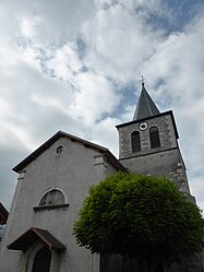The church in Valleiry