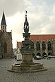 Altstadtrathaus mit Marienbrunnen