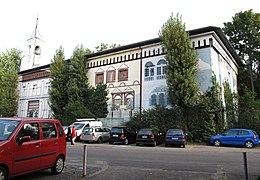 Als Kirche getarnter Luftschutzbunker Kirchenbunker Deutz, II. Weltkrieg