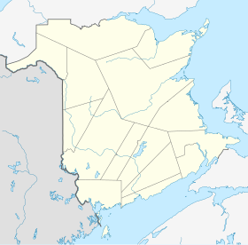 Moncton está localizado em: Novo Brunswick