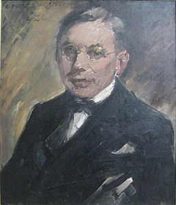 Ernst Oppler-en erretratua, Neue Galerie Kassel