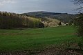 Naturschutzgebiet Saubach und Niedgesbach beim Ortsteil Seelenberg, am Horizont der Pferdskopf