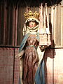 Święta Elżbieta Węgierska - rzeźba z 1470 r. w kościele Św. Elżbiety w Marburgu (Hesja)