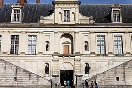 Ala de la Belle cheminée del château de Fontainebleau (1565-1570)