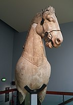 Salle 21. Cheval du mausolée d'Halicarnasse, -350.