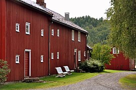 View of the buildings at Holmen Gård Credit: ©Torgrim Landsverk