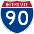 Sinal sistema Interstate 90