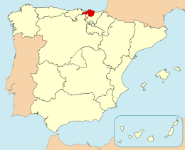 Provincia di Biscaglia – Localizzazione