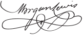 signature de Morgan Lewis