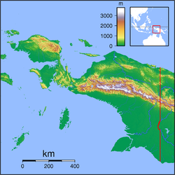 KNG trên bản đồ Papua